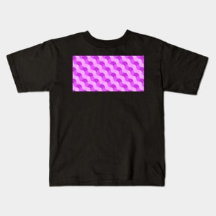 Seamless pattern with waves Kids T-Shirt